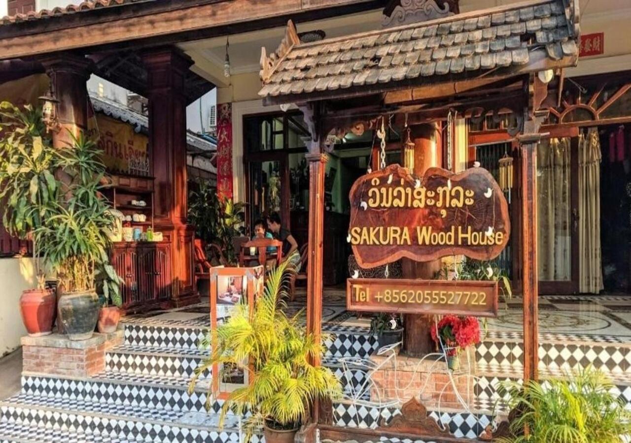 Sakura Wood House Hotel Luang Prabang Exterior foto
